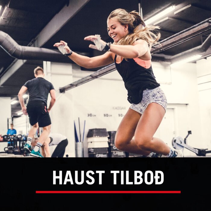 MÁNAÐARKORT - Haust tilboð